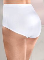brio lingerie, set van vijf slips met elastische randen 
