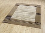 Vloerkleden en tapijten met randen BEIGE