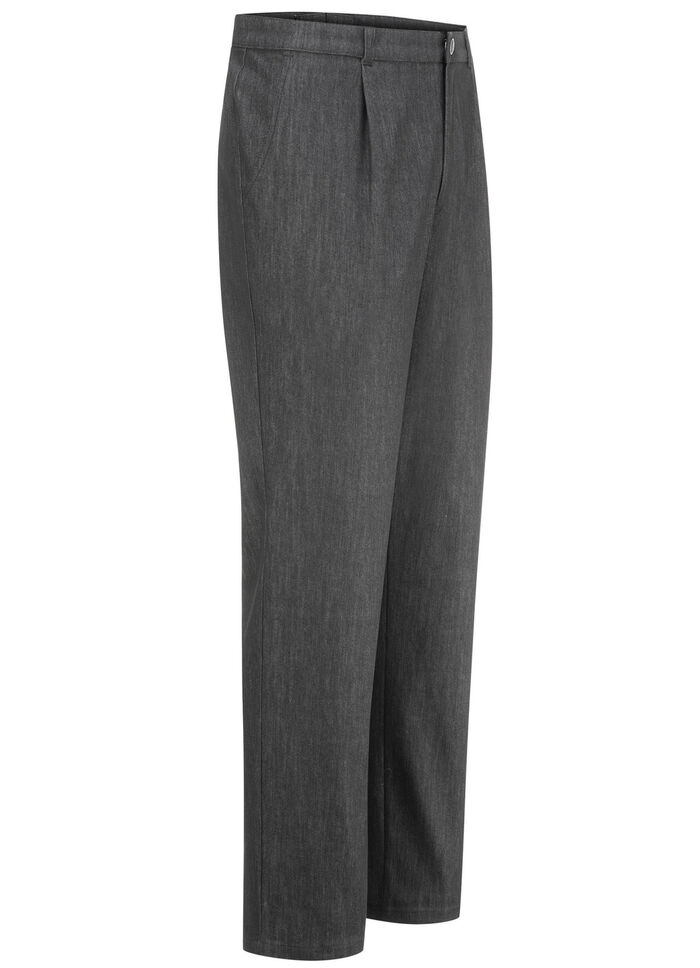 Fijne spijkerbroek ANTRACIET