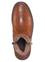 GINO GALANTE, gevoerde herenlaarzen, winterschoenen, met lamsvacht 