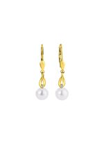 Oorbellen met gekweekte zoetwaterparels 