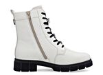 Remonte, chique dames enkellaarsjes, winterschoenen, breedte G, met rits NATUURLIJK WIT