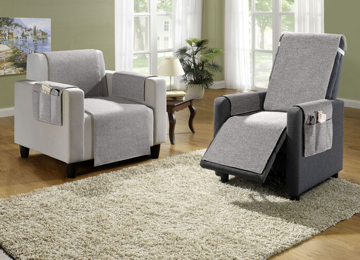 2-in-1 woonaccessoires met een behaaglijk warme pool GRIJS