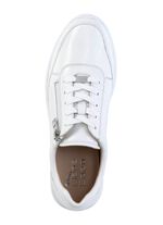 ELENA EDEN, comfortabele damessneakers, breedte G, met uitneembaar voetbed WIT