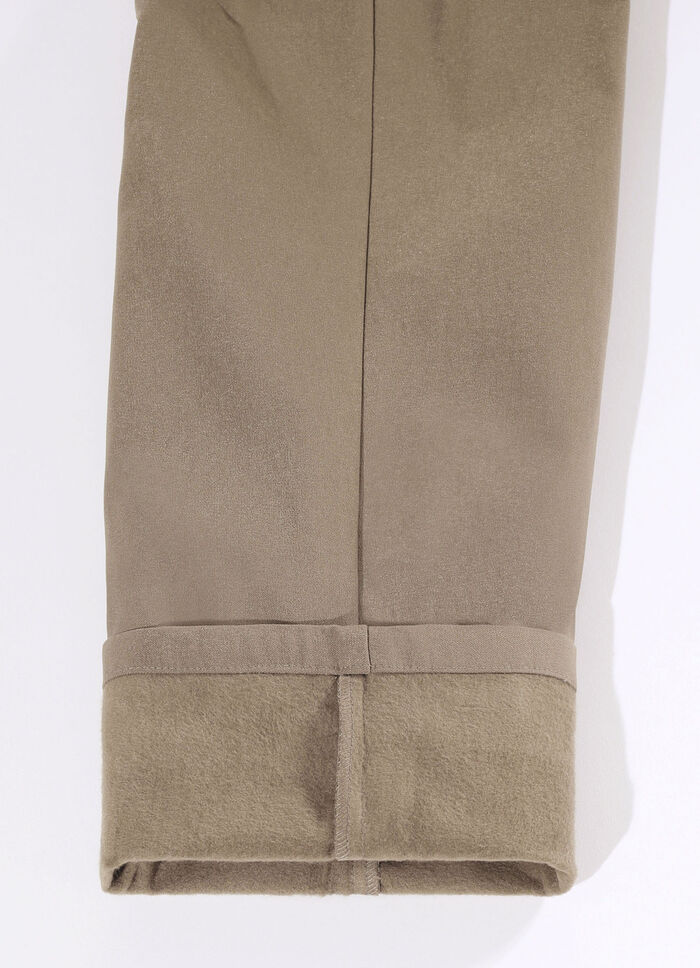 Perfecte thermobroek van "Klaus Modelle" in 3 kleuren ZANDBRUIN