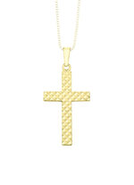 Kruishanger met ruitpatroon 