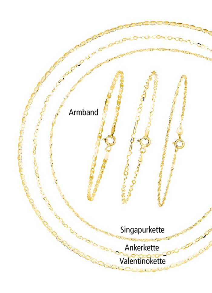Elegante 6-delige zilveren sieradenset 