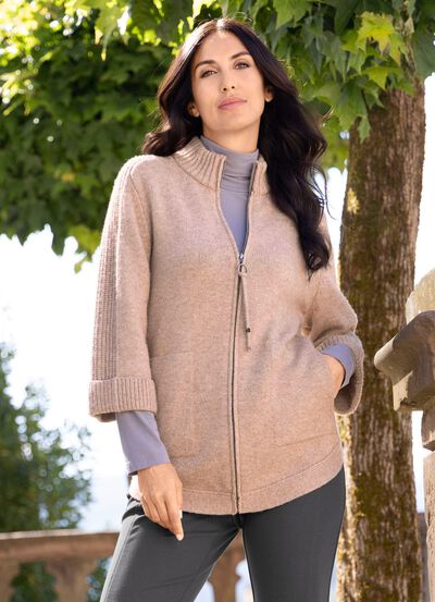 Zacht en donzig vest  