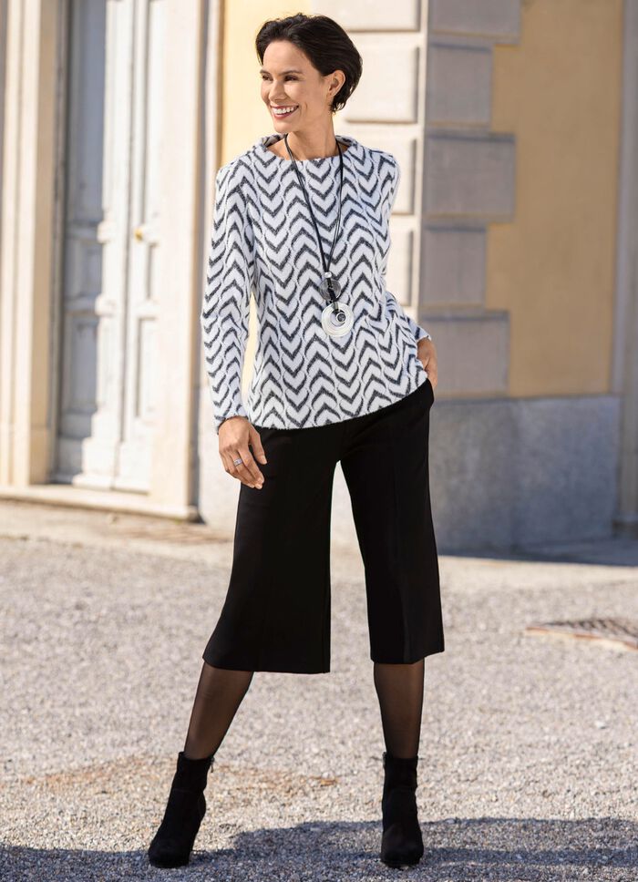 Chique culottes in pull-on stijl 