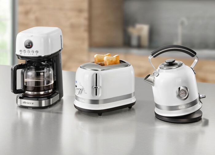 Ariete moderna ontbijtserie in retrodesign 