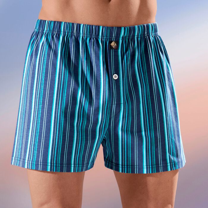 Pak van vier boxershorts met streepjesmotief 