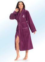 Badjas met anker-borduursel BESSEN