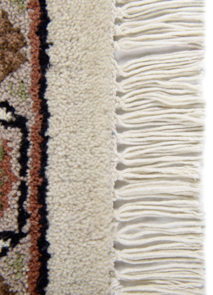 Handgeknoopte bruggen, tapijten en galerijen van 100% scheerwol BEIGE