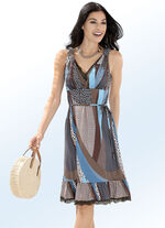 Jurk met aantrekkelijke kanten rand 