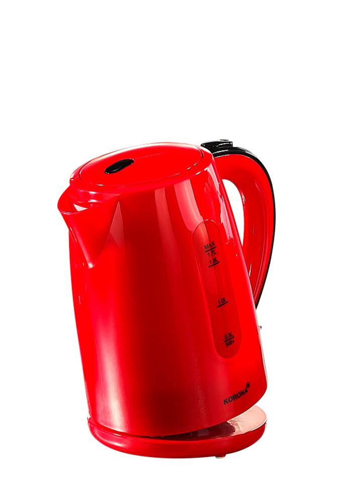 &lsquo;KORONA&lsquo; ontbijtset, in verschillende uitvoeringen ROOD