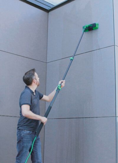 Hammersmith Aquaclean Deluxe 2-in-1 telescopische waterbezem 