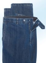 Thermische jeans met elastische tailleband in 5 kleuren 