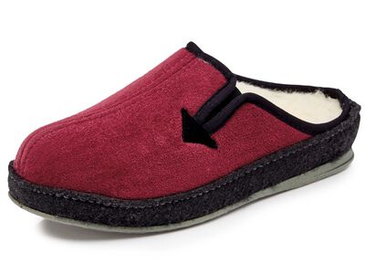 Ademende damespantoffels met elastische band 