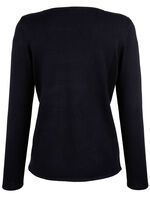 Trui met paisley-motief 