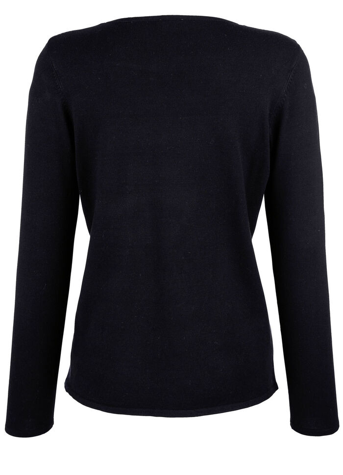 Trui met paisley-motief 