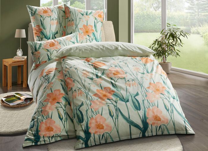 Beddengoedset van Florella aan beide zijden bedrukt 