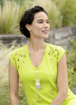 Fijne slangenketting in zilverlook 