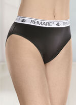 Sportieve slip met decoratieve elastische tailleband 