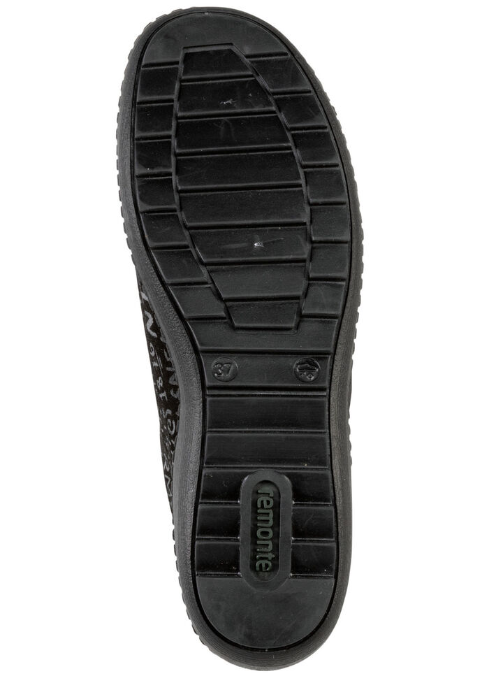 Remonte veterlaarsje gemaakt van crashlak ZWART