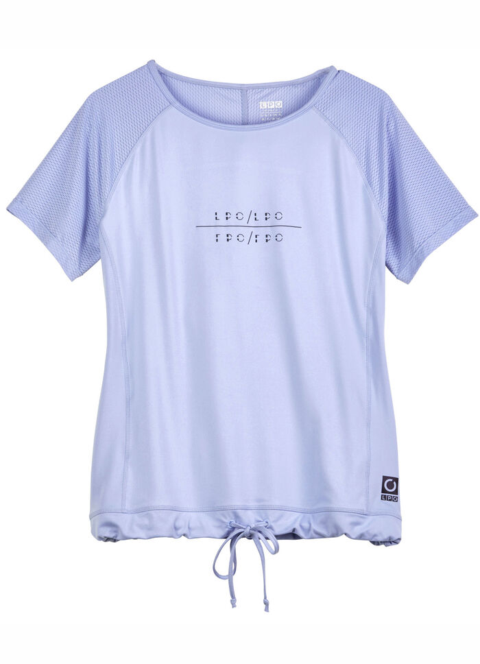 Functioneel shirt van “LPO” LICHTBLAUW