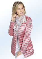 Functioneel omkeerbaar jack met omslagmouwen 