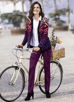 Cardigan in jacquarddessin 