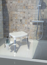 Stabiele douche- en badkruk 