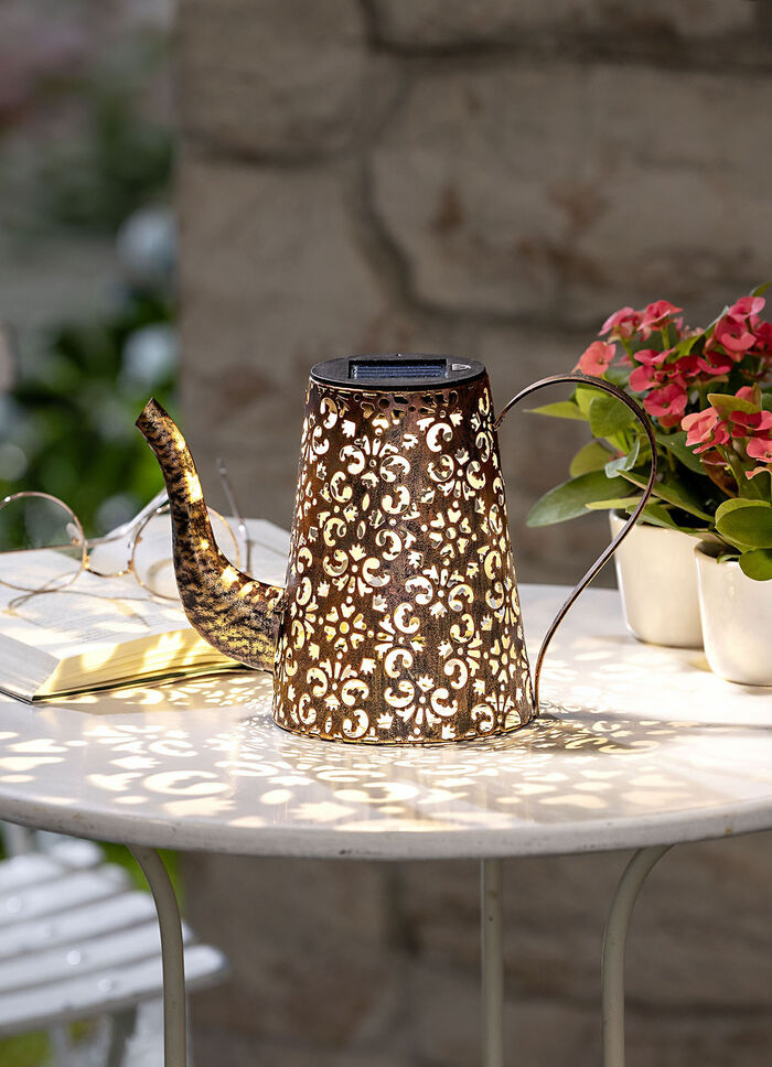 Theepot op zonne-energie