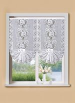 Zwaluwstaart met stangdoorvoer WIT