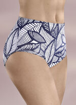 Set van vijf slips met een gedrukt ontwerp 