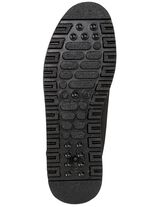 Enkellaarsjes met ritssluiting aan de voorkant ZWART