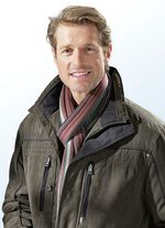 Mooie gestreepte sjaal 