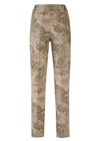 Broek met bloemendessin 