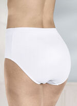 Verpakking van vier slips met decoratieve elastische tailleband 