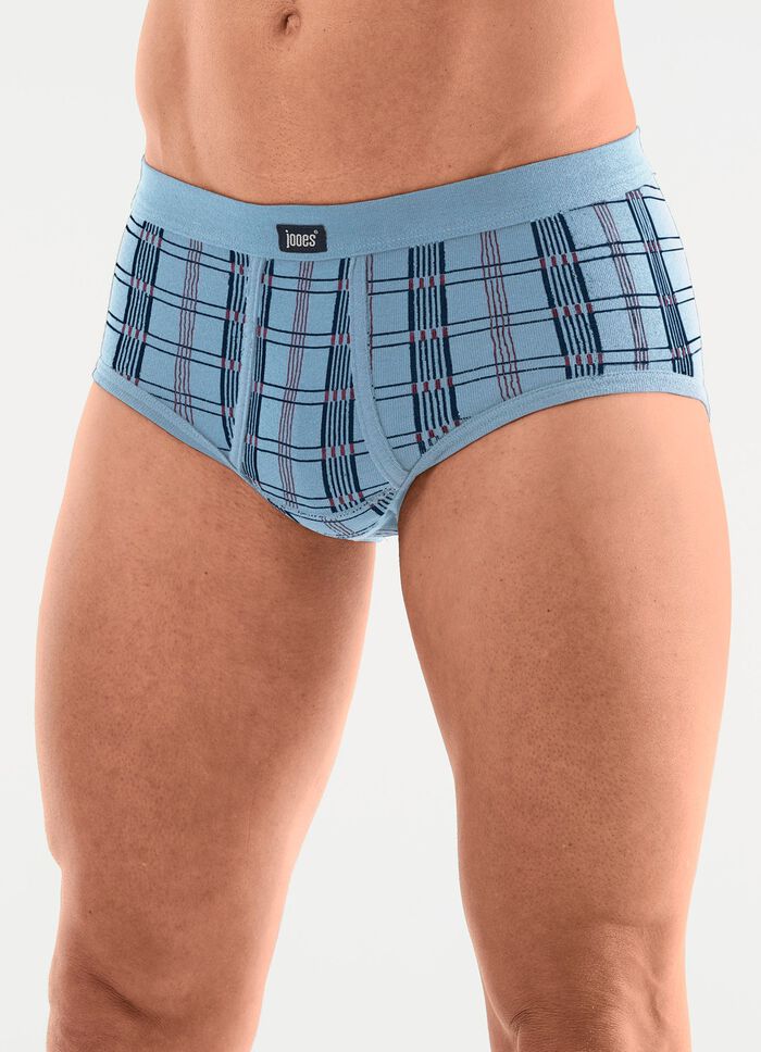 Verpakking met vijf fijne ribslips 