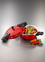 Snelkookpan met hoogwaardige keramiekcoating 