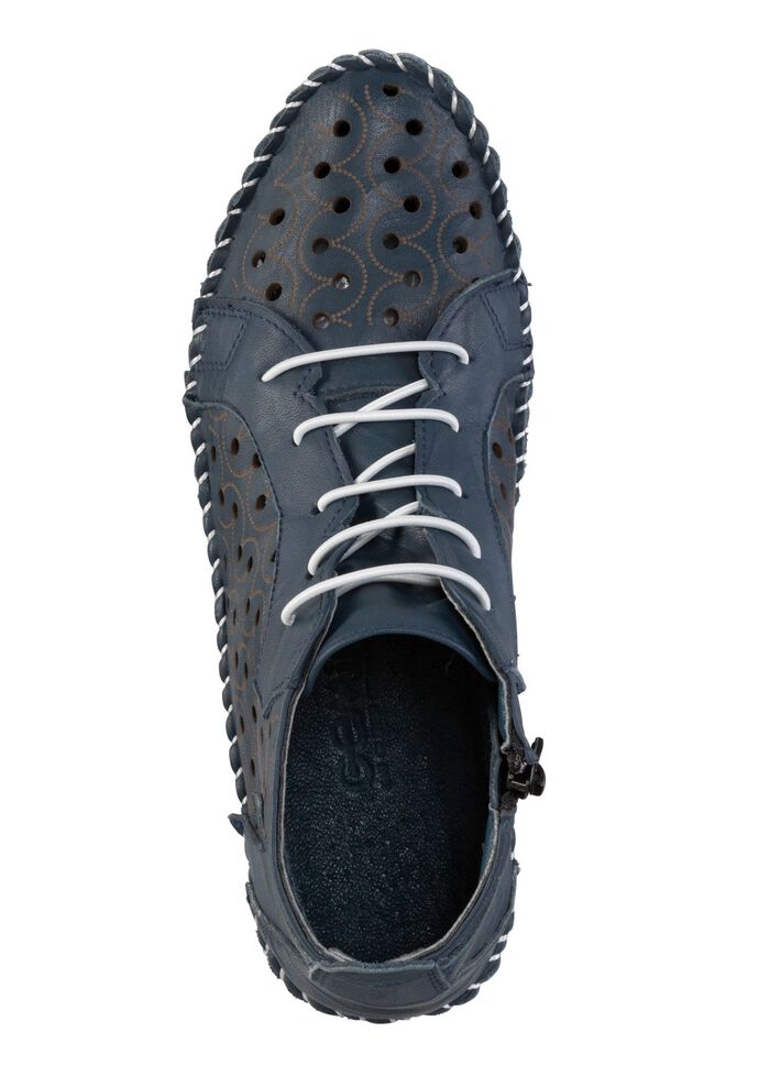 Gemini laarsje met gekreukelde structuur 