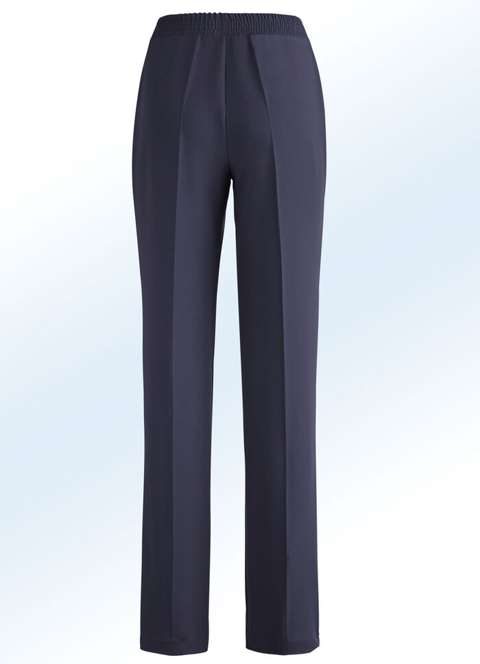 Broek met elegante snit MARINE