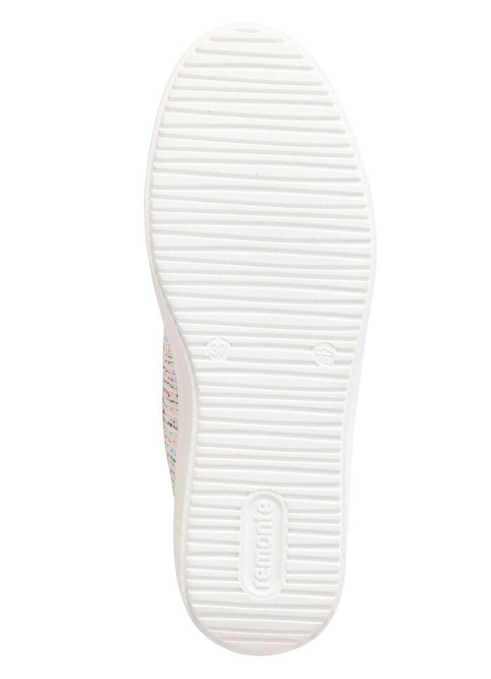 Remonte sneakers gemaakt van effectief gestructureerd textielmateriaal WIT-MULTICOLOR