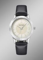 Quartz dameshorloge met 3 verwisselbare bezels 