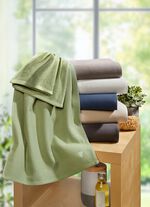 Wafelpique badstof serie van katoen ECRU