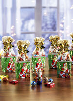 Kerstzakjes, set van 5, met zoete vulling 