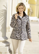 Omkeerbaar jasje met drukknopen 