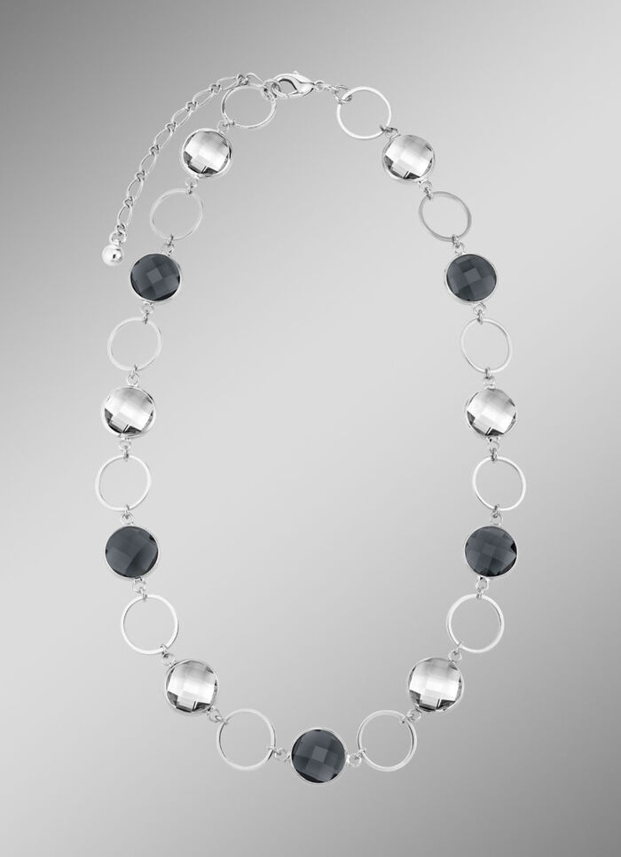 Sieradenset, 3-delig, met kristalstenen 