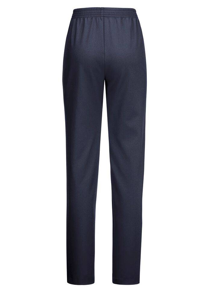 Broek met elastische tailleband aan de achterkant 